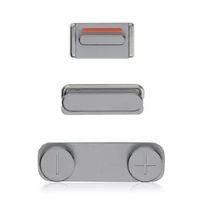 Space Gray iPhone 5S / SE (2016) Hard Buttons Set (Power / Volume / Vibrator)