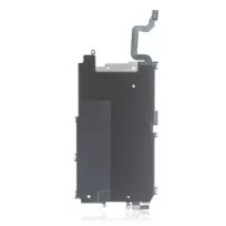 White iPhone 6 Home Button Extension Flex With LCD Steel Plate