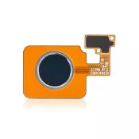 Gray LG G8 ThinQ / LG V50 ThinQ Home Button Fingerprint Sensor With Flex
