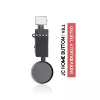 iPhone 7 / 7 Plus / 8 / 8 Plus / SE (2020) / SE (2022) (Jet / Matte Black) (Version 8.1 / JC / Individually Tested For Functionality) Home Button Solution