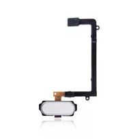 White Samsung Galaxy S6 Edge Home Button With Flex Cable