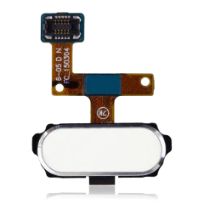 White Samsung Galaxy Tab S2 8.0" (T710 / T713 / T715 / T719) Home Button With Flex Cable