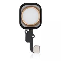 Gold iPhone 6 / 6 Plus Home Button With Flex