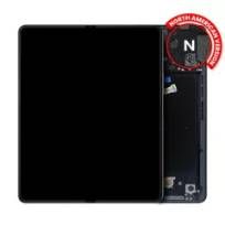 Pull Phantom Black Samsung Galaxy Z Fold 3 5G (US & International) (Used OEM Pull: Grade A) Inner OLED Assembly With Frame