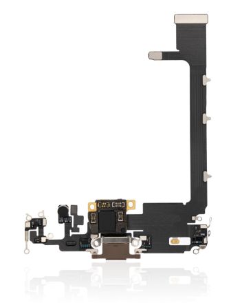 Gold Premium iPhone 11 Pro Max Charging Port Flex Cable With IC 