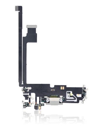 Silver Pull Iphone 12 Pro Max Charging Port Flex Cable