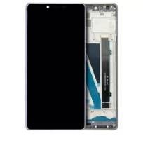 Refurbished Silver Coolpad Legacy 2019 (3705A / T-Mobile Version) LCD Assembly With Frame