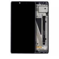 Refurbished Black Coolpad Legacy 2019 (3705AS / Boost Mobile Version) LCD Assembly With Frame
