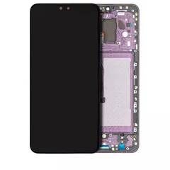 Refurbished Purple Huawei Mate 30 LCD Assembly With Frame