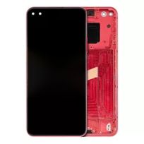 Refurbished Red Huawei Nova 6 5G LCD Assembly With Frame