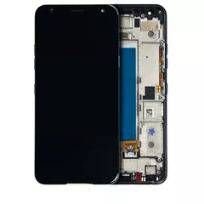 Refurbished Gray LG K40 (2019 / X420) / K12 Plus LCD Assembly With Frame