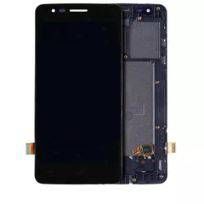 Refurbished Black LG K8 (2017) / X240 (International Version) LCD Assembly With Frame