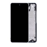 Refurbished Silver LG Q92 5G / Q920 LCD Assembly With Frame