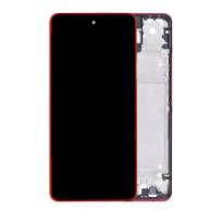 Refurbished Red LG Q92 5G / Q920 LCD Assembly With Frame
