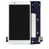 Refurbished White LG Tribute HD (LS676) / LG X Style (K200 / L53BL / L56VL) / LG X Skin (F740) LCD Assembly With Frame