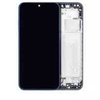 Refurbished Midnight Blue Motorola Moto E (XT2052 / 2020) LCD Assembly With Frame