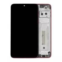 Refurbished Magenta Red Motorola Moto G8 Play (XT2015 / 2019) LCD Assembly With Frame