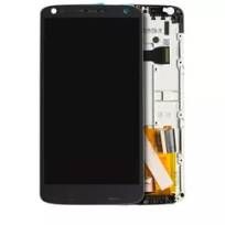 Black Motorola Moto Z Force Droid (XT1650-02 / 2016) (Genuine OEM) LCD Assembly With Frame