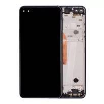 Refurbished Surfing Blue Motorola One 5G (XT2075-2 / 2020) LCD Assembly With Frame