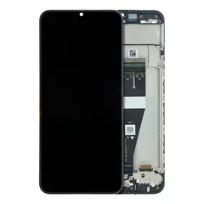 Refurbished Black Samsung Galaxy A03s (A037F / 2021) (Dual Sim) (Micro USB Frame)  (All Colors) LCD Assembly With Frame