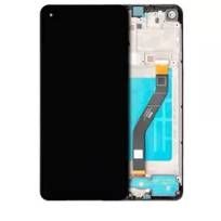 S30 Samsung Galaxy A21 (A215 / 2020) LCD Assembly With Frame (Aftermarket Plus)