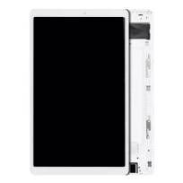Refurbished White Samsung Galaxy Tab A7 Lite 8.7" (2021) (T220) (WiFi Version) LCD Assembly With Frame