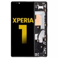 Refurbished Black Sony Xperia 1 LCD Assembly With Frame