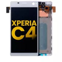 Refurbished White Sony Xperia C4 (E5303: E5306: E5333: E5343: E5353: E5363) LCD Assembly With Frame