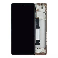 Refurbished Rose Gold Beach Xiaomi Mi 10T Lite 5G LCD Assembly With Frame