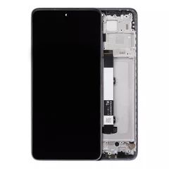 Refurbished Phantom Black Xiaomi Redmi Poco X3 / X3 Pro LCD Assembly With Frame