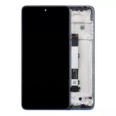 Refurbished Frost Blue Xiaomi Redmi Poco X3 / X3 Pro LCD Assembly With Frame