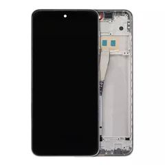 Refurbished Glacier White Xiaomi Redmi Note 9S / Redmi Note 9 Pro 4G LCD Assembly With Frame