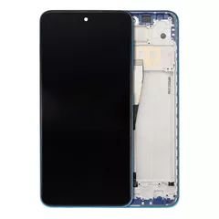 Refurbished Aurora Blue Xiaomi Redmi Note 9S LCD Assembly With Frame