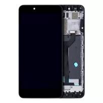Refurbished Black ZTE ZMax Pro (Z981) LCD Assembly With Frame