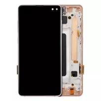 S30 Samsung Galaxy S10 Plus  LCD Assembly With Frame (Without Finger Print Sensor) (Aftermarket Plus: TFT)