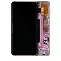 S30 Samsung Galaxy S10  LCD Assembly With Frame (Without Finger Print Sensor) (Aftermarket Plus: TFT)