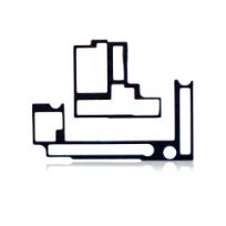 iPhone XR (2 Piece Set) (10 Pack) Mainboard Inline Insulator Sticker