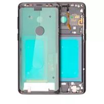 Midnight Black Samsung Galaxy S9 Plus (With SmallParts) (Midnight Black Frame) Mid-Frame Housing