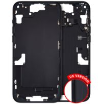 Pull Black iPhone 15 Plus (US Version) (Used OEM Pull: Grade A) Mid-Frame Housing With Power And Volume Button