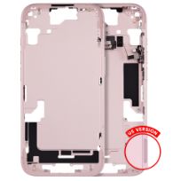 Pull Pink iPhone 15 (US Version) (Used OEM Pull: Grade A) Mid-Frame Housing With Power And Volume Button