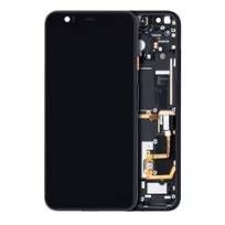 Refurbished Orange Google Pixel 4  (Orange Power Button) OLED Assembly With Frame
