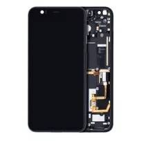Refurbished Gray Google Pixel 4  (Gray Power Button) OLED Assembly With Frame