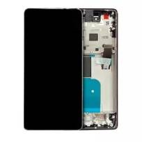 Motorola Edge X30 5G (XT2201 / 2021) / Edge Plus (XT2201 / 2022) / Edge 30 Pro (XT2201-1 / 2022) (Genuine OEM) (Stardust White) OLED Assembly With Frame
