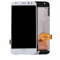 White Motorola Moto Z2 Force (XT1789 / XT1789-01 / 2017) (Genuine OEM) OLED Assembly With Frame