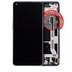 Refurbished Winter Mist OnePlus 9 (International Version) OLED Assembly With Frame