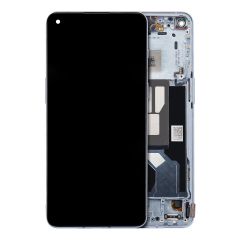 Refurbished Nano Silver OnePlus 9RT 5G OLED Assembly With Frame