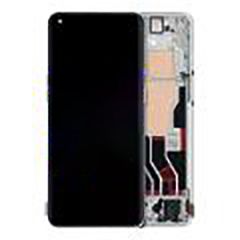 Refurbished White OPPO Find X3 / X3 Pro OLED Assembly With Frame