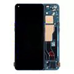 Refurbished Blue OPPO Find X3 / X3 Pro OLED Assembly With Frame