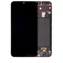 Service Pack All Colors Samsung Galaxy A20 (A205 / 2019) (F Version) OLED Assembly With Frame