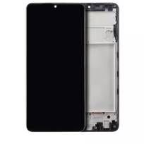 S30 All Colors Samsung Galaxy A22 4G (A225 / 2021) OLED Assembly With Frame (Aftermarket Plus)